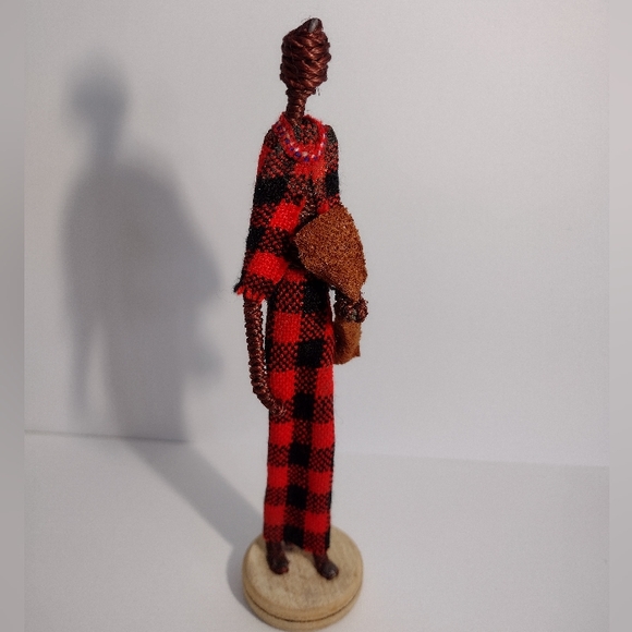 Handmade African stick figure! 100% of the profits made are donated! - Picture 1 of 3